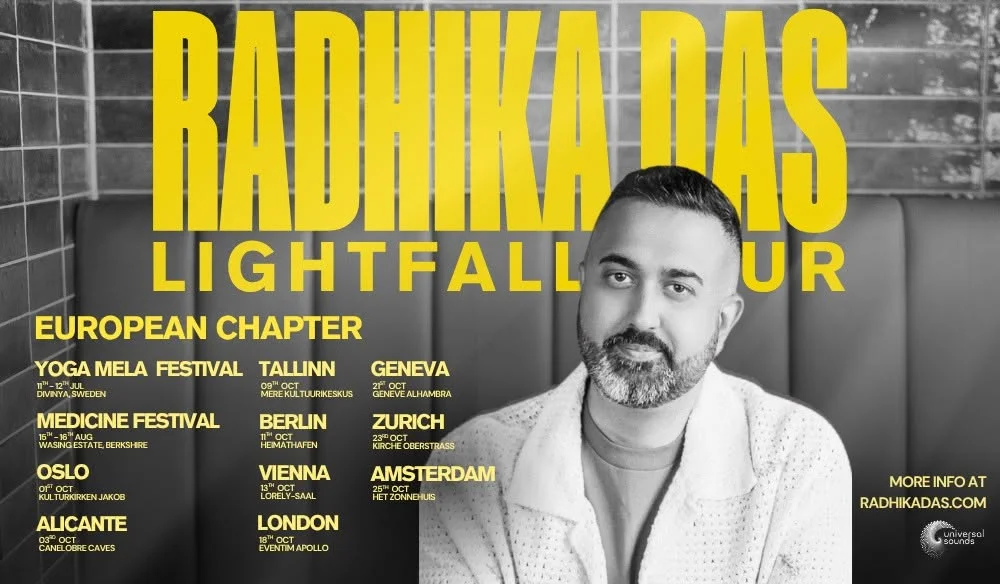 Event artwork: Radhika Das · Lightfall Tour