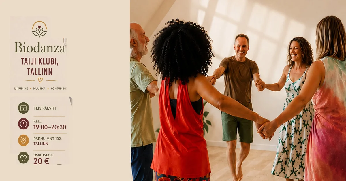 Event artwork: Biodanza Tallinn