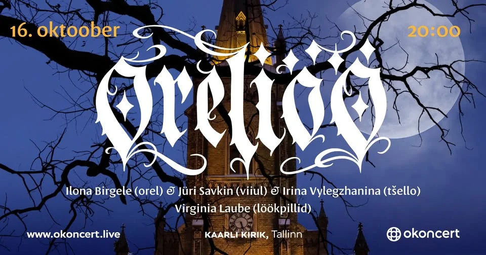 Event artwork: Organ Night at Kaarli Church