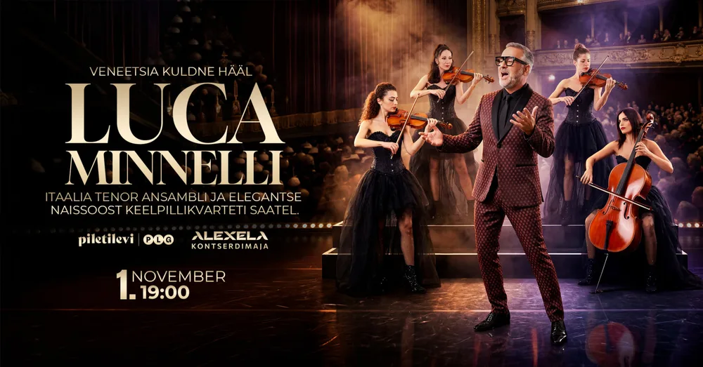 Обложка события «Luca Minnelli»